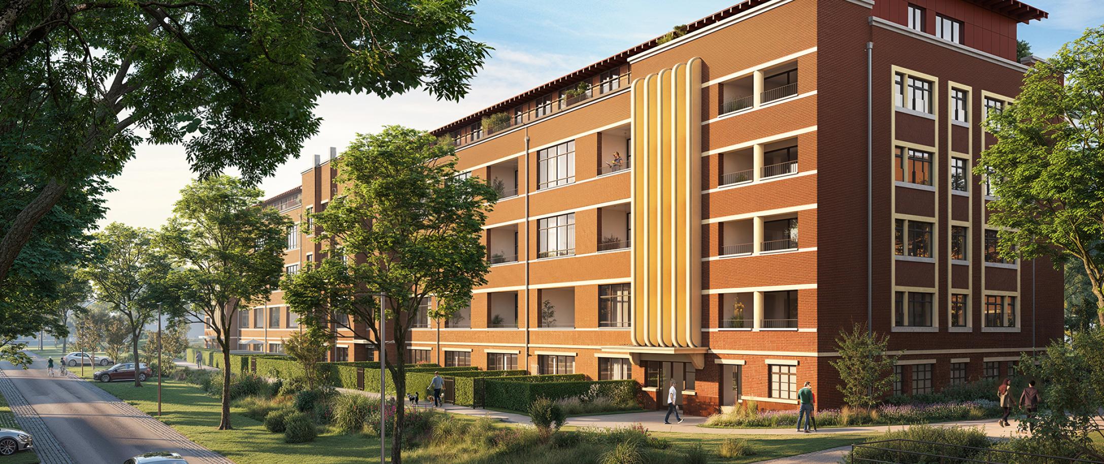 In Compagnie, duurzame transformatie van de Ambiorixsite in Tongeren met collectief warmtenet | C-energy